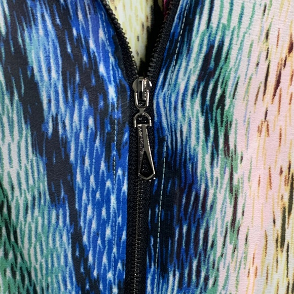 Vintage Multicolor Women's Sheer coverup cardigan - Picture 5 of 5